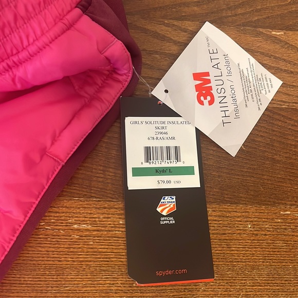 Spyder Girls Solitude insulated skirt - Picture 5 of 7